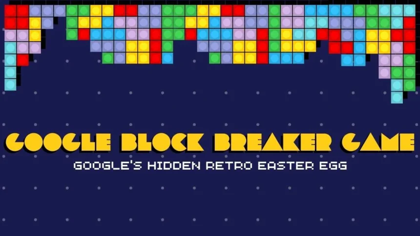 Google Block Breaker