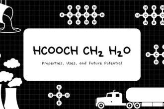 HCOOCH CH₂ H₂O