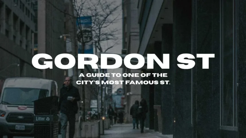 Gordon St