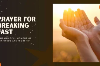 Prayer for Breaking Fast